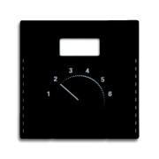 2CKA001710A3695 Плата центральная (накладка) для механизма терморегулятора 1094 UTA, 1097 UTA, серия Future/Axcent/Carat/Династия, цвет антрацит