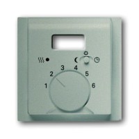 2CKA001710A3735 Плата центральная (накладка) для механизма терморегулятора  1095 UTA, 1096 UTA, серия impuls, цвет шампань-металлик