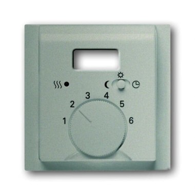 2CKA001710A3735 Плата центральная (накладка) для механизма терморегулятора  1095 UTA, 1096 UTA, серия impuls, цвет шампань-металлик