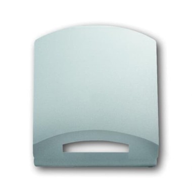 2CKA001710A3769 Плата центральная (промежуточное кольцо) с откидной крышкой для 50x50 мм телекоммуникационных вставок/механизмов AMP, Brand-Rex, Rutenbeck, BTR, Telegartner, серия pure/сталь