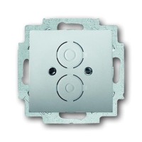 2CKA001710A3770 Плата центральная с суппортом для разъёмов BNC и TNC, серия pure/сталь