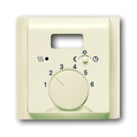 2CKA001710A3776 Плата центральная (накладка) для механизма терморегулятора  1095 UTA, 1096 UTA, серия impuls, цвет слоновая кость