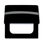 2CKA001710A3786 Плата промежуточная с крышкой для центральных плат серий Busch-Duro 2000 SI и Reflex SI, с полем для надписи, IP44, серия Allwetter 44, цвет коричневый