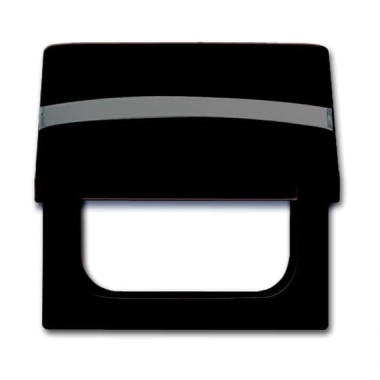 2CKA001710A3786 Плата промежуточная с крышкой для центральных плат серий Busch-Duro 2000 SI и Reflex SI, с полем для надписи, IP44, серия Allwetter 44, цвет коричневый