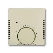 2CKA001710A3868 Плата центральная (накладка) для механизма терморегулятора (термостата) 1094 U, 1097 U, серия Basic 55, цвет слоновая кость