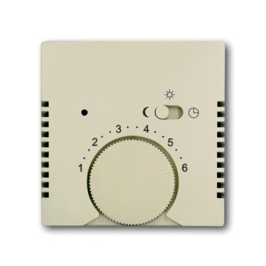 2CKA001710A3869 Плата центральная (накладка) для механизма терморегулятора 1095 U/UF-507, 1096 U, серия Basic 55, цвет слоновая кость