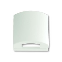 2CKA001710A3876 Плата центральная (промежуточное кольцо) с откидной крышкой для 50x50 мм телекоммуникационных вставок/механизмов AMP, Brand-Rex, Rutenbeck, BTR, Telegartner, серия Future/Axcent/Carat/Династия цвет белый бархат