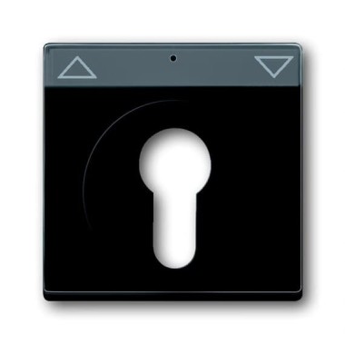 2CKA001710A3902 Плата центральная (накладка) для механизма выключателя жалюзи с зам. 2712/2713 USL-101, 2722/2723 USL-101 и 2733 USL-101, с полем дл надписи, серия Future/Axcent/Carat/Династия, цвет черный бархат