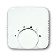 2CKA001710A3989 Плата центральная (накладка) для механизма терморегулятора 1094 U, 1097 U, серия Reflex 2000 SI альпийский белый