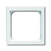 2CKA001710A3993 Плата центральная (промежуточное кольцо) для 50x50 мм телекоммуникационных вставок/механизмов AMP, Brand-Rex, Rutenbeck, BTR, Telegartner, серия антрацитFuture/Axcent/Carat/Династия, цвет альпийский белый