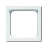 2CKA001710A3993 Плата центральная (промежуточное кольцо) для 50x50 мм телекоммуникационных вставок/механизмов AMP, Brand-Rex, Rutenbeck, BTR, Telegartner, серия антрацитFuture/Axcent/Carat/Династия, цвет альпийский белый