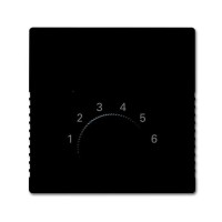 2CKA001710A4013 Плата центральная (накладка) для механизма терморегулятора  1099 UHK, серия Future/Axcent/Carat/Династия, цвет антрацит