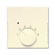 2CKA001710A4015 Плата центральная (накладка) для механизма терморегулятора  1099 UHK, серия Future/Axcent/Carat/Династия, цвет слоновая кость