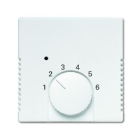 2CKA001710A4017 Плата центральная (накладка) для механизма терморегулятора  1099 UHK, серия Future/Axcent/Carat/Династия, цвет альпийский белый