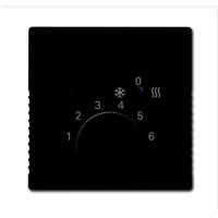 2CKA001710A4045 Плата центральная (накладка) для механизма терморегулятора  1099 UHKEA, серия Future/Axcent/Carat/Династия, цвет антрацит