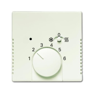 2CKA001710A4048 Плата центральная (накладка) для механизма терморегулятора  1099 UHKEA, серия Future/Axcent/Carat/Династия, цвет серебристый алюминий