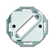 2CKA001724A0962 Плата центральная (накладка) для разъёмов D-Sub на 25-полюсов, серия Reflex SI, цвет альпийский белый