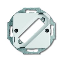 2CKA001724A0962 Плата центральная (накладка) для разъёмов D-Sub на 25-полюсов, серия Reflex SI, цвет альпийский белый