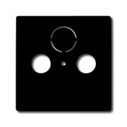 2CKA001724A4252 Плата центральная (накладка) для TV-R-SAT розетки, серия Future/Axcent/Carat/Династия, цвет антрацит