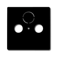 2CKA001724A4252 Плата центральная (накладка) для TV-R-SAT розетки, серия Future/Axcent/Carat/Династия, цвет антрацит