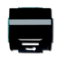 2CKA001724A4253 Плата центральная (корпус) с суппортом для коммуникационных разъёмов и цоколей DCS от 1850 EB до 1876 EB, серия Future/Axcent/Carat/Династия, цвет чёрный