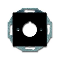 2CKA001724A4254 Плата центральная (накладка) с суппортом для командно-сигнальных приборов D=22.5 мм, серия Future/Axcent/Carat/Династия,  цвет антрацит