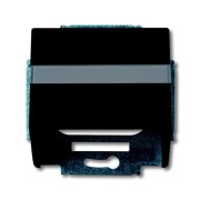 2CKA001724A4299 Плата центральная (корпус) с суппортом для коммуникационных разъёмов и цоколей DCS от 1850 EB до 1876 EB, серия Future/Axcent/Carat/Династия, цвет черный бархат