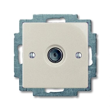 2CKA001724A4310 Механизм ТВ-розетки, одиночная (единственная), серия Basic 55, цвет шампань