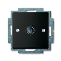 2CKA001724A4313 Механизм ТВ-розетки, одиночная (единственная), серия Basic 55, цвет château-black