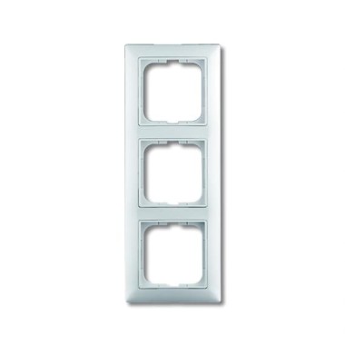 2CKA001725A1481 Рамка 3-постовая, серия Basic 55, цвет альпийский белый