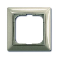 2CKA001725A1501 Рамка 1-постовая, серия Basic 55, цвет шампань