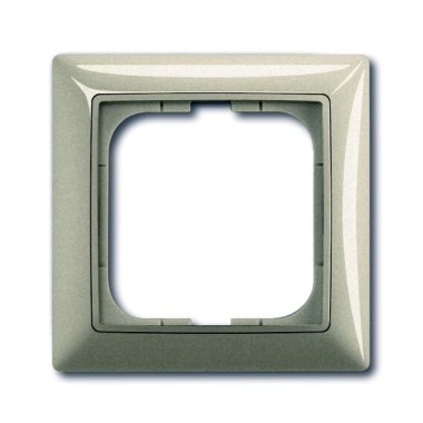 2CKA001725A1501 Рамка 1-постовая, серия Basic 55, цвет шампань