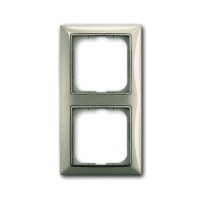 2CKA001725A1502 Рамка 2-постовая, серия Basic 55, цвет шампань