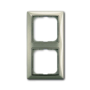 2CKA001725A1502 Рамка 2-постовая, серия Basic 55, цвет шампань