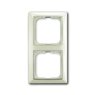 2CKA001725A1512 Рамка 2-постовая, серия Basic 55, цвет chalet-white