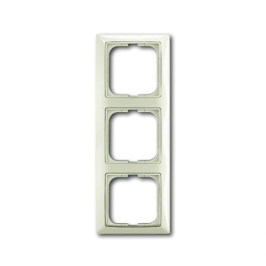 2CKA001725A1513 Рамка 3-постовая, серия Basic 55, цвет chalet-white