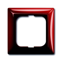 2CKA001725A1516 Рамка 1-постовая, серия Basic 55, цвет foyer-red