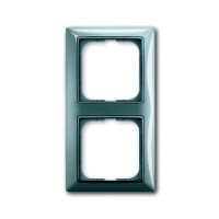 2CKA001725A1522 Рамка 2-постовая, серия Basic 55, цвет bistro-blue
