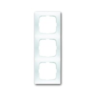 2CKA001725A1545 Рамка 3-постовая, серия spring, цвет альпийский белый