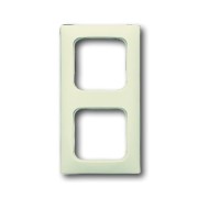 2CKA001725A1550 Рамка 2-постовая для кабель-каналов, серия Busch-Duro 2000 SI Linear, цвет слоновая кость