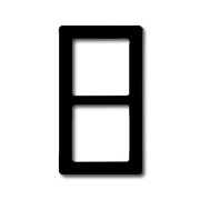 2CKA001730A0233 Рамка 2-постовая, серия Allwetter 44, цвет антрацит