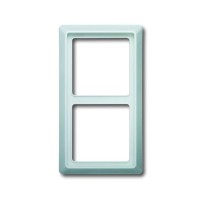 2CKA001730A0283 Рамка 2-постовая, серия Allwetter 44, цвет альпийский белый