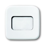 2CKA001731A0751 Клавиша для механизма 1-клавишного выключателя/переключателя/кнопки с подсвечивающимся полем для надписи, серия Reflex SI, цвет альпийский белый
