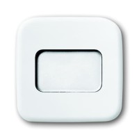 2CKA001731A0751 Клавиша для механизма 1-клавишного выключателя/переключателя/кнопки с подсвечивающимся полем для надписи, серия Reflex SI, цвет альпийский белый