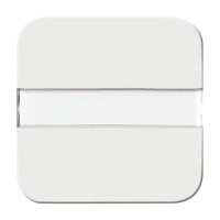 2CKA001731A1452 Клавиша для механизма 1-клавишного выключателя/переключателя/кнопки с полем для надписи, со световодом, серия Reflex SI цвет альпийский белый