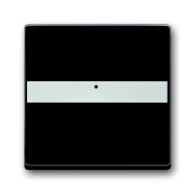 2CKA001731A1552 Клавиша для механизма 1-клавишного выключателя/переключателя/кнопки, с полем для надписи, со световодом, серия Future/Axcent/Carat/Династия, цвет антрацит