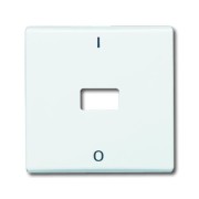 2CKA001731A1809 Клавиша для механизма 1-клавишного выключателя/переключателя/кнопки, с окном для линзы, с маркировкой 