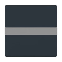 2CKA001731A1718 Клавиша для механизма 1-клавишного выключателя/переключателя/кнопки, с полем для надписи (IP44), серия Allwetter 44, цвет антрацит