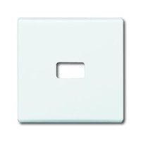 2CKA001731A1817 Клавиша для механизма 1-клавишного выключателя/переключателя/кнопки, с окном для линзы/символа, IP44, серия Allwetter 44, цвет слоновая кость