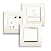 2CKA001731A1889 Клавиша для механизма 1-клавишного выключателя/переключателя/кнопки, серия Busch-Duro 2000 SI, цвет слоновая кость